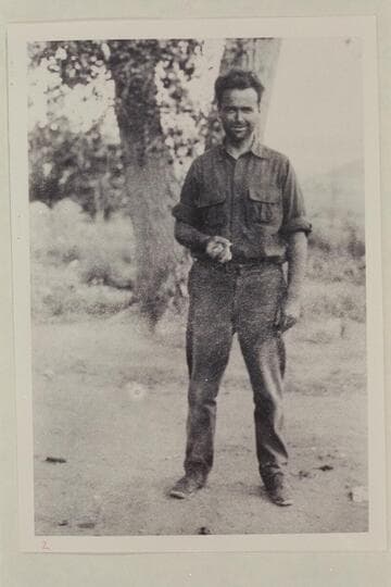 Ogden West. On trip on upper Green River