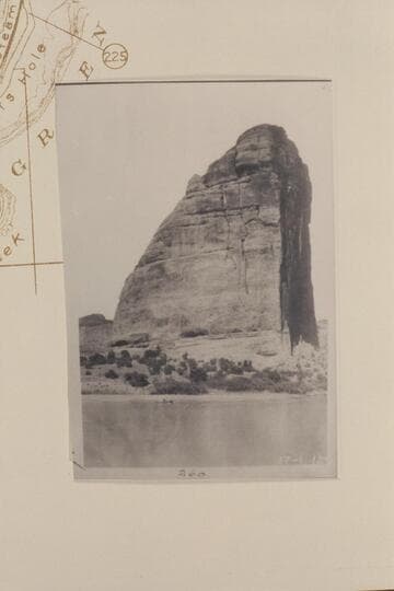 South end of The Blade or Echo Rock or Steamboat Rock
