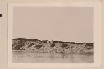 Ruins of Old Callville. Callville was built by the Mormons to develop trade up the Colorado River to serve the State of Deseret. It is now submerged