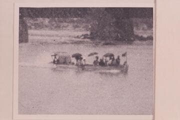 The Johnson-Moerke Stern Wheel boat. Green River, Wyoming