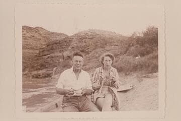 Francis and Marjory Farquhar. Tanner Rapid