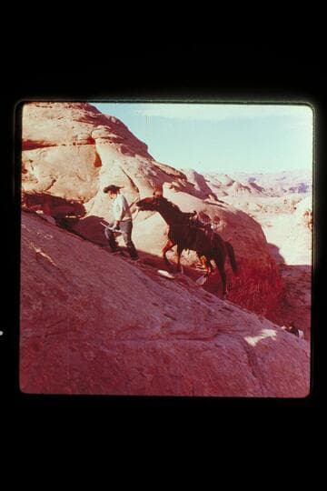 Trail between Dead Center Camp and mouth of Nasja Creek