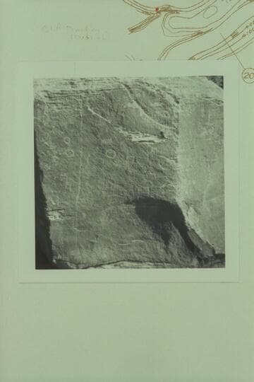 Petroglyphs at Mile 22 3/4, Green River. South side of boulder nearest river