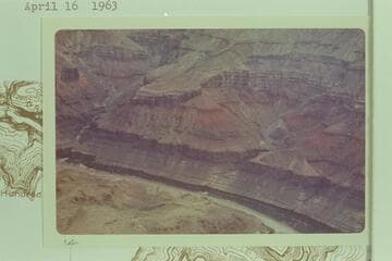Hundred and Thirty-Three Mile Creek at left. The small drainage entering at Mile 132 1/2 is center