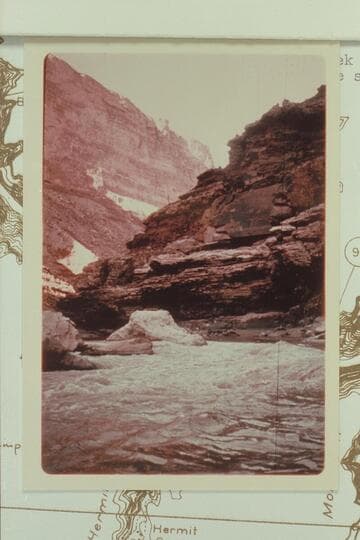 Possibly Hermit Creek Rapid looking upstream