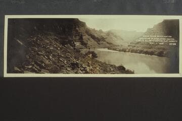 Green River Investigation: Upstream in Desolation Canyon, 2 Miles below Stampede Flat Damsite