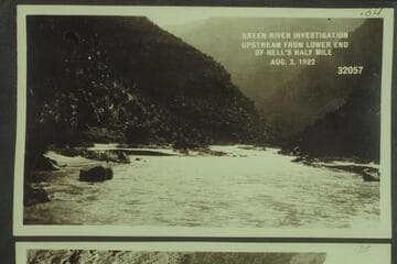 Green River Investigation: Upstream from Lower End of Hell's Half Mile