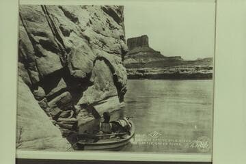 The Castle; Green River. Probably Rigney in the "Denver" as he was the boatman carrying Nims