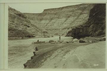 Nevills run from Sand Island to Mexican Hat. Upstream from about 1/2 way through gorge