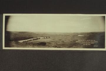 Green River Investigation: Downstream in Desolation Canyon. 11 1/2 Miles below Ouray