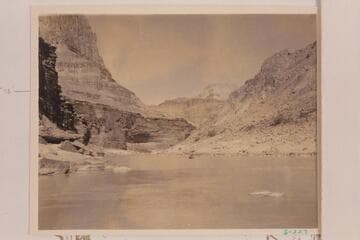 View at Kanab Creek where the 1934 party arrived at 11:50 AM. Probably upriver from the mouth of the Creek