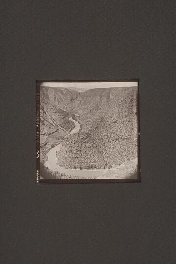 Red Canyon looking upriver from upper lookout near Red Canyon Lodge. The observation point approximates Mile 303