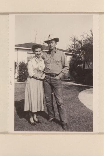 Douglas Nielson (age 32) and his wife Louise (age 27). Grandchildren of Nathaniel Galloway