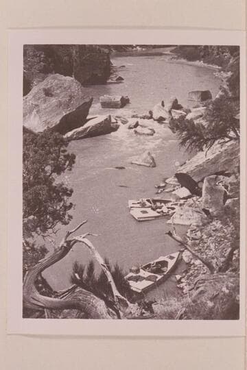 The Nevills sadirons below Ashley Falls