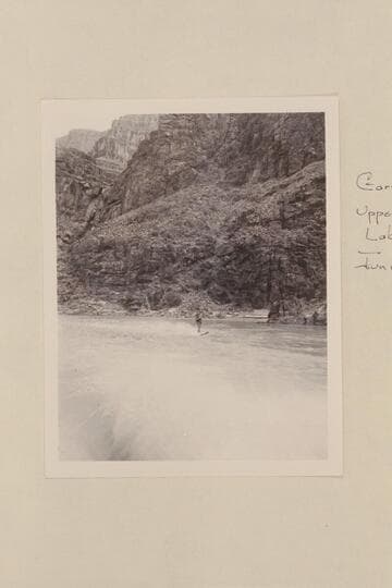 Gary Cooper. Upper end of Lake Mead