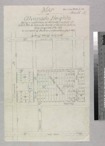Map of Alvarado Heights