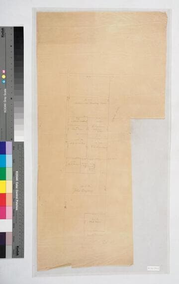 Hollywood : sketch of parcels east from Gower Avenue, south from Santa Monica Boulevard