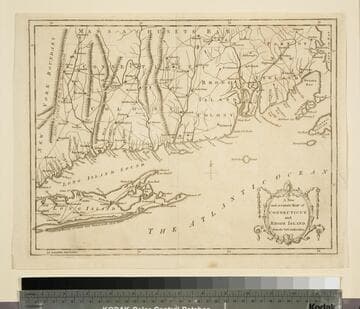 New and accurate Map of Connecticut and Rhode Island from the best Authorities