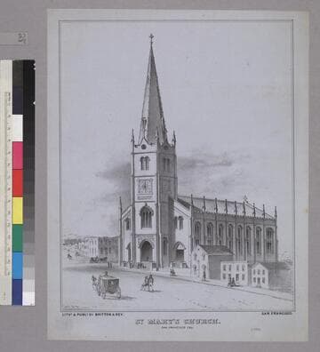 St. Mary’s Church. San Francisco Cal