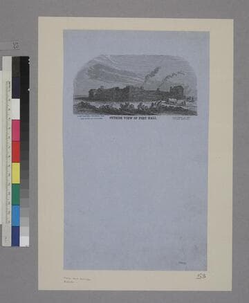 Outside View of Fort Hall