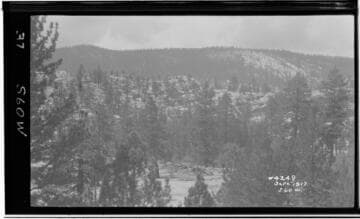 Big Creek Scenery - Sohier's investigation of future developments of Big Creek Project