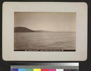 Arctic scenery. Cape Lisburn 26 miles S.W. x W