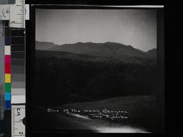 One of the many canyons in the Malibu