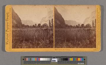 View down the Valley, Yosemite Valley, Mariposa County, Cal
