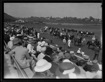 Riviera Club polo field, Riviera Country Club, Santa Monica Canyon