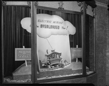 General Office display window