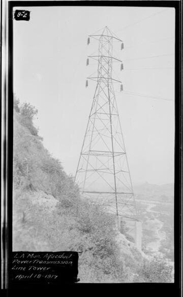 Los Angeles Municipal Aqueduct Power Transmission Line