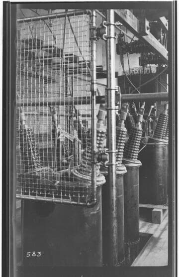 The H.T. (Kelman) switches at Porterville Substation