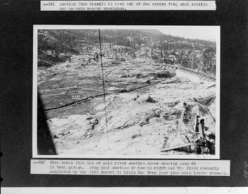 Florence dam construction