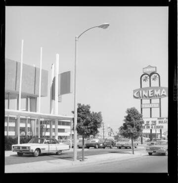 Street and parking lot lighting at shopping center near Connell Chevrolet in Costa Mesa