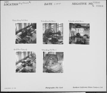 Big Creek Powerhouse 1 - Rebuilding Unit #4