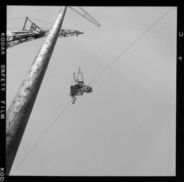 Eagle Mountain Line construction to Kaiser's Eagle Mountain Mine