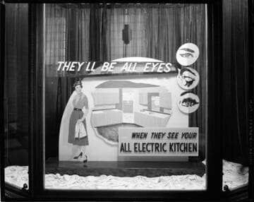 General Office display window