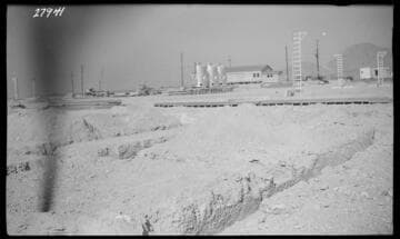 Springville Substation during construction