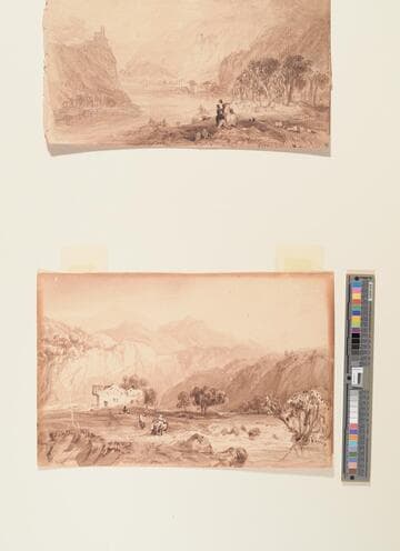 Mountain Landscape with Farm House