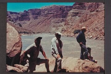 Harris-Brennan party looksee, One Mile Rapid. Mile 204.8