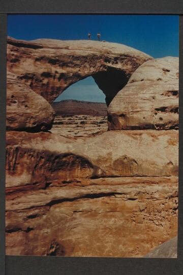 Arch in Ernies Country. Approximately one mile due south of Lizard Rock