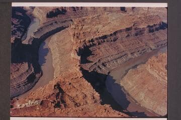 Colorado River from Mile 11 1/2 to Mile 4 1/2. Mile 11 1/2 is at lower right