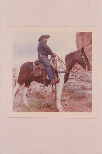 Dan Lehi, head wrangler for pack trip of 1962, Sep. Upper end of Wilson Canyon