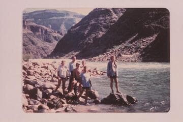 The family of Hal and Dee Dubendorff at Dubendorff Rapid: Dee, Hal, Carol (12), Bruce (19) and John (20)