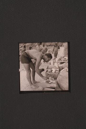 Members of crew. 1954, June, Grand Canyon traverse