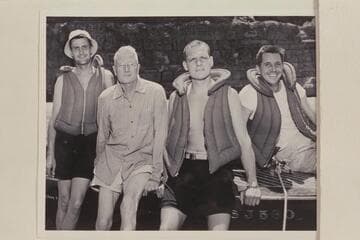 Crew of the "Boo." Forcier; Desloge; Desloge; Poettgen. Paris Riffle