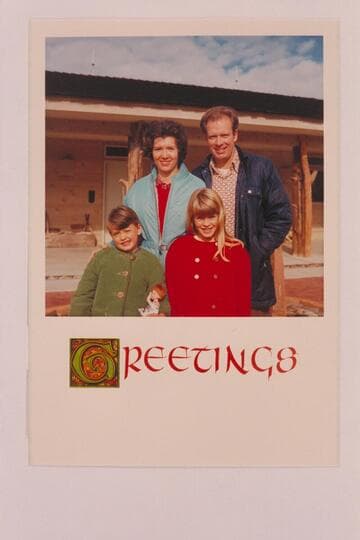 Christmas card sent in 1971: Sandra ? and Dr. A. W. (Gus) Scott