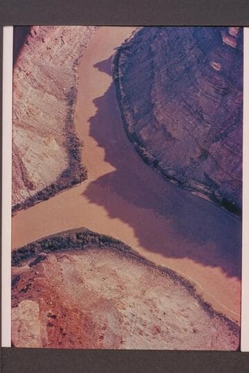Junction of the Green and Colorado. Approx. gauge: 30,000 cfs