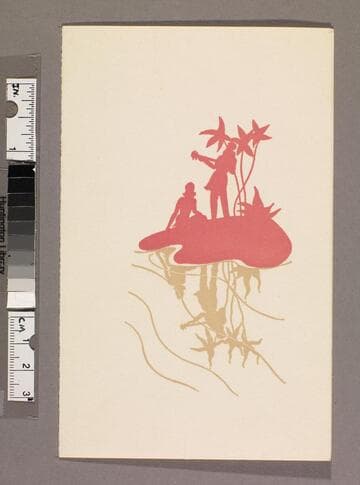 Tea menu and concert program