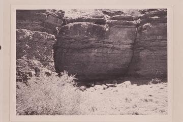 Willie's grave. Mile 44 in the Marble Gorge of Grand Canyon